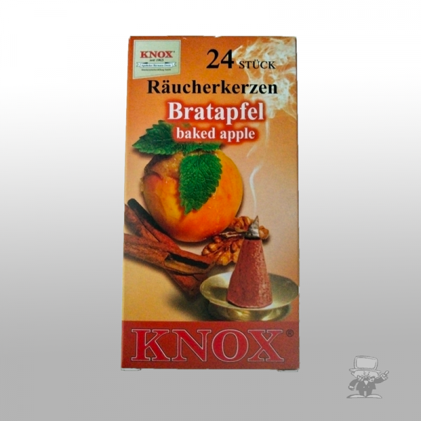 Knox Räucherkerzen Bratapfel